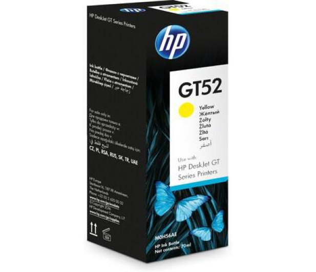 HP GT52 yellow 8000 str. (70ml) - 351211 - zdjęcie
